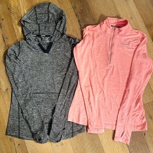 Lot of 2 Nike running shirts